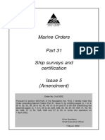 MO31 (Ship Survey)