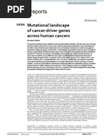 Mutational Landscape of Cancer-Driver Genes Across Human Cancers