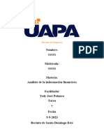 Tarea 7 Analisis de La Informacion Financiera