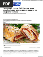 Recetas Stromboli