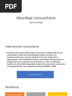 Abordaje Comunitario Voz