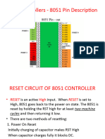 Microcontrollers - 8051 Pin Description