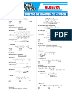 Ejercicios Resueltos de Binomio de Newton Pagina Educativa