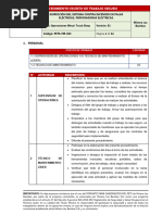 Inspección SCI Palas Eléctricas, Perforadoras Eléctricas