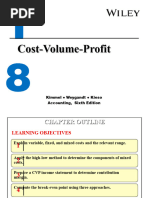 Chapter 18 Cost-Volume-Profit