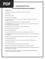 Usa Visitor Visa Checklist