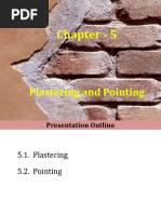 CH 5 Plastering