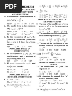 Binomial Theorem