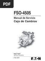 Manual FSO4505 - Espanol Caja de Cambios