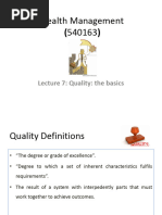 Lecture7 Qualityimpovement Healthmanagement