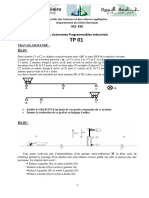 M2-Ese TP: Automates Programmables Industriels