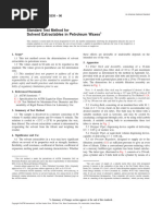 Solvent Extractables in Petroleum Waxes: Standard Test Method For