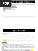 Biological Molecules.