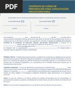 Contrato de Curso de Preparación para Capacitación Preuniversitaria (Imprimir)