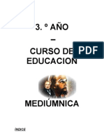 3 Año Curso Educacion Mediumnica