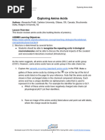 Exploring Amino Acids Ex 091723