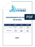 Procedimiento Trabajo en Altura