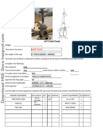 Lifting Plan