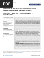 Intl J Lang Comm Disor - 2022 - KK Nair - Language Intervention in Bilingual Children With Developmental Language - En.es