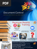 Modul-Document Control Training - Agus F - 12 Juli 2023 Rev1