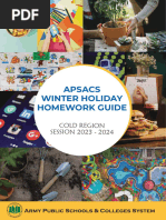 APSACS Holiday Homework Guide Cold Region Dated 15 Dec 2023