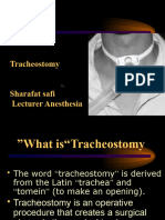 Tracheostomy 8th Semester