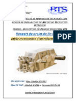 Projet de Fin D'étude Réducteur de Vitesse