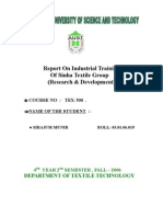 Report On Industrial Training