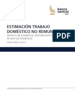 Estimacion Trabajo Domestico No Remunerado