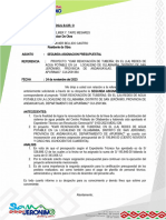 Informe #014 - 2da Asignacion Presupuestal