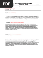 Procedimento Operacional Padrão - Pop