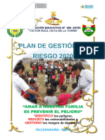 PLAN Gestion Riesgo Desastres-IE-20786 - 2020