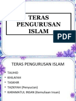 Topik 3 Teras Pengurusan Islam 2018