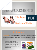 Physical Science 11 Units of Measurement