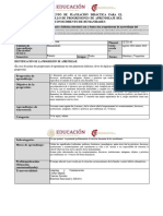 Progresión 12 Paec Humanidades Con Instrumentos de Evaluación