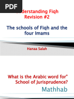 Fiqh Schools and The Four Imams