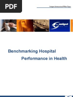 Bench Marking Hospital Performance in Health