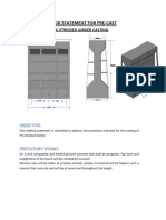 Method Statement For Construction of Girder