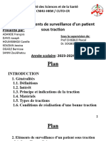 Surveillance D'un Patient Sous Traction Revu