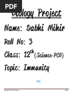 Bio Project Immunity