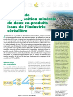 Analyse de La Composition Minérale Des Co Produits