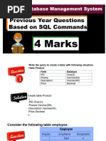 7 - SQL Based Question in RDBMS