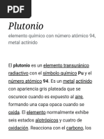 Plutonio - Wikipedia, La Enciclopedia Libre