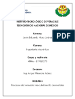 Procesos de Formado y Recubrimiento de Metales - Mora Juárez