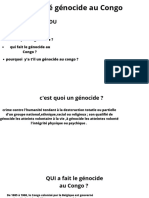 Exposé Génocide Au Congo