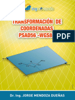 Transformación de Coordenadas PSAD56 - WGS84 03.03.2022