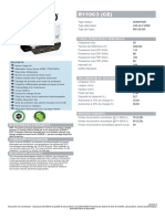 SDMO R110C3 - Fiche Technique