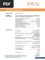 Crossin Attic Soft Foam Spray Thermal Insulation Broszura en