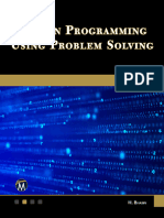 Python Programming Using Problem Solving