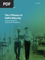 The 4 Phases of Capa Maturity A Guide To Mastering Quality Event Management